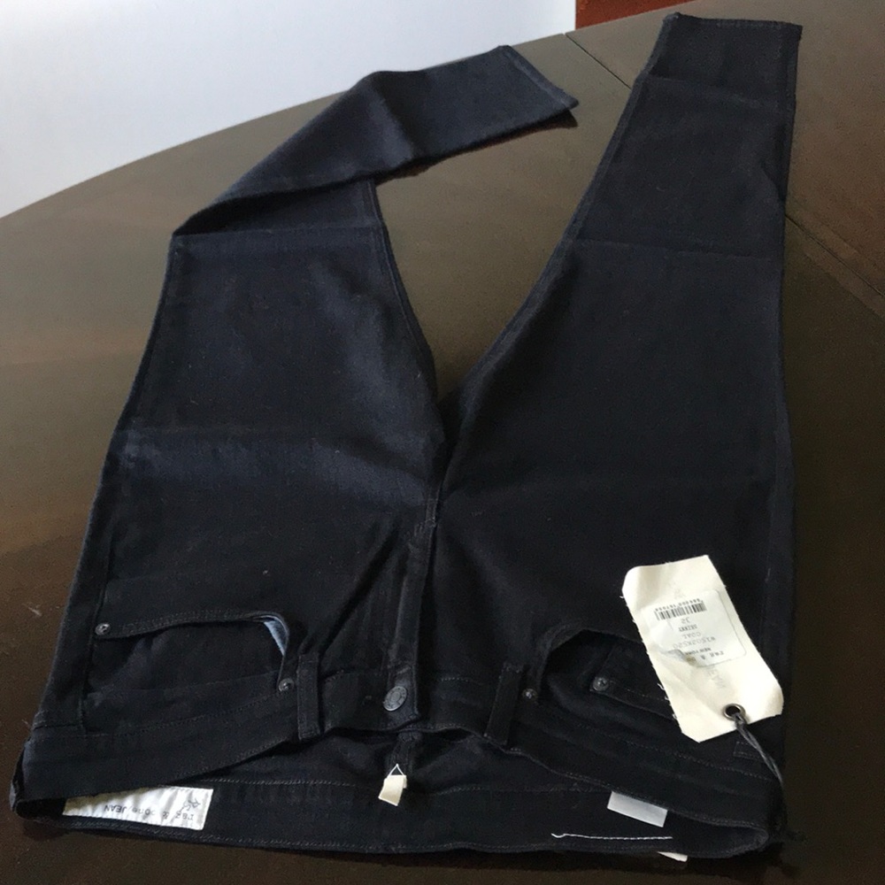 Rag & Bone Black Women’s Size 32 Coal skinny jeans - Picture 6 of 8